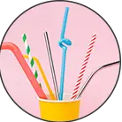 Click here to see the products of category Straws