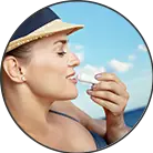 Click here to see the products of category Lips Sunscreens
