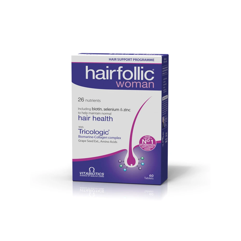 Vitabiotics Wellwoman Hairfollic Woman 60 tabs