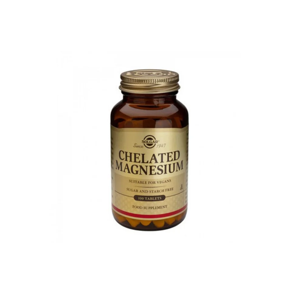 Solgar Chelated Magnesium 100mg 100 tablets