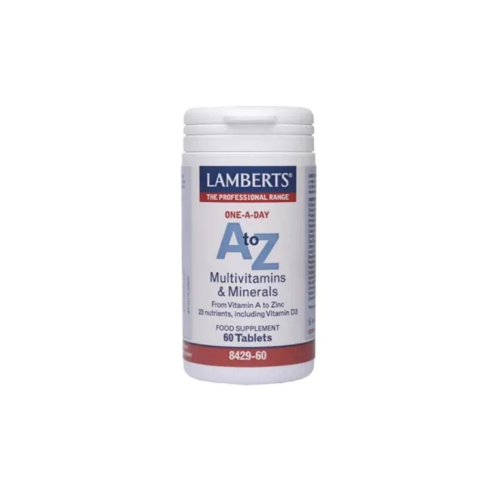 Lamberts A The Z Multivitamin With All The Necessary Micronutrients 60 tablets