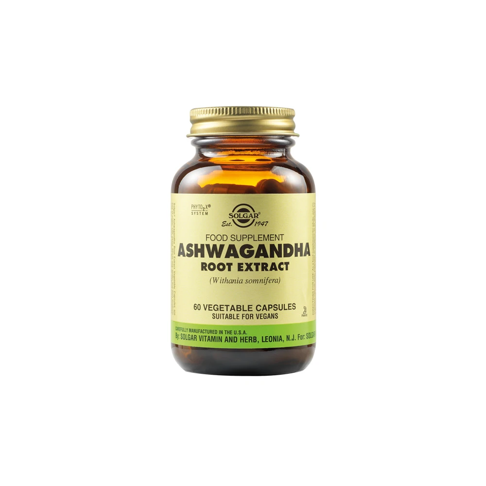 Solgar Ashwagandha Root Extract 60 vegan caps