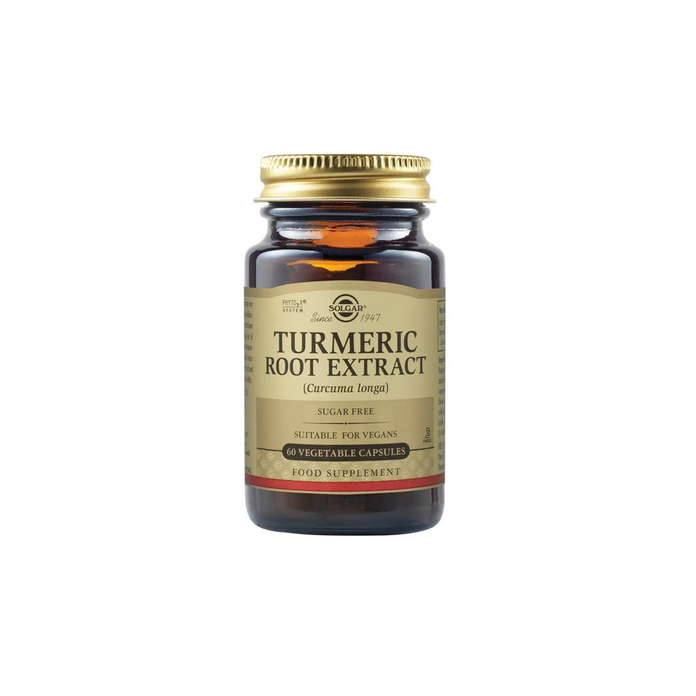 Solgar Turmeric Root Extract 60 vegan caps