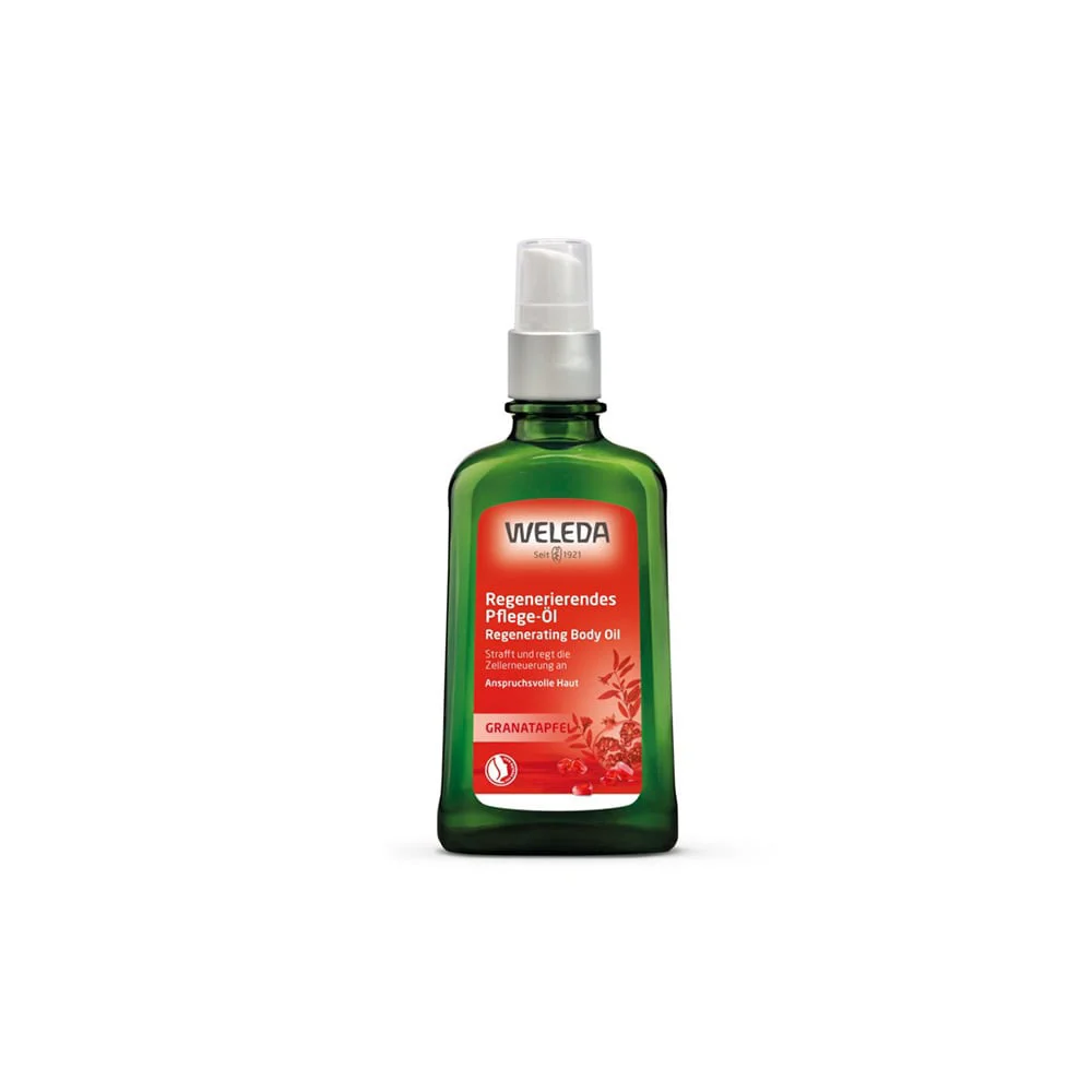 Weleda Pomegranate Body Oil Λάδι Αναζωογόνησης Mε Ρόδι 100ml