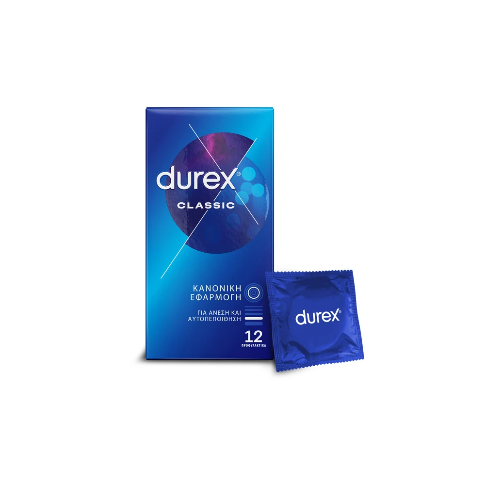 Durex Classic Condoms 12 pieces
