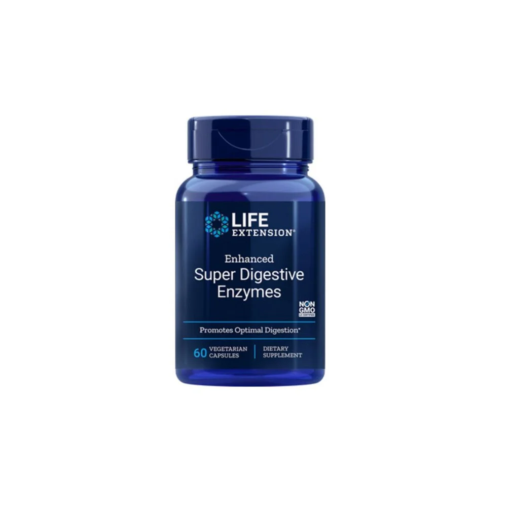 Life Extension Super Digestive Enzymes Συμπλήρωμα Διατροφής Για Την Υγεία Του Πεπτικού Συστήματος 60caps