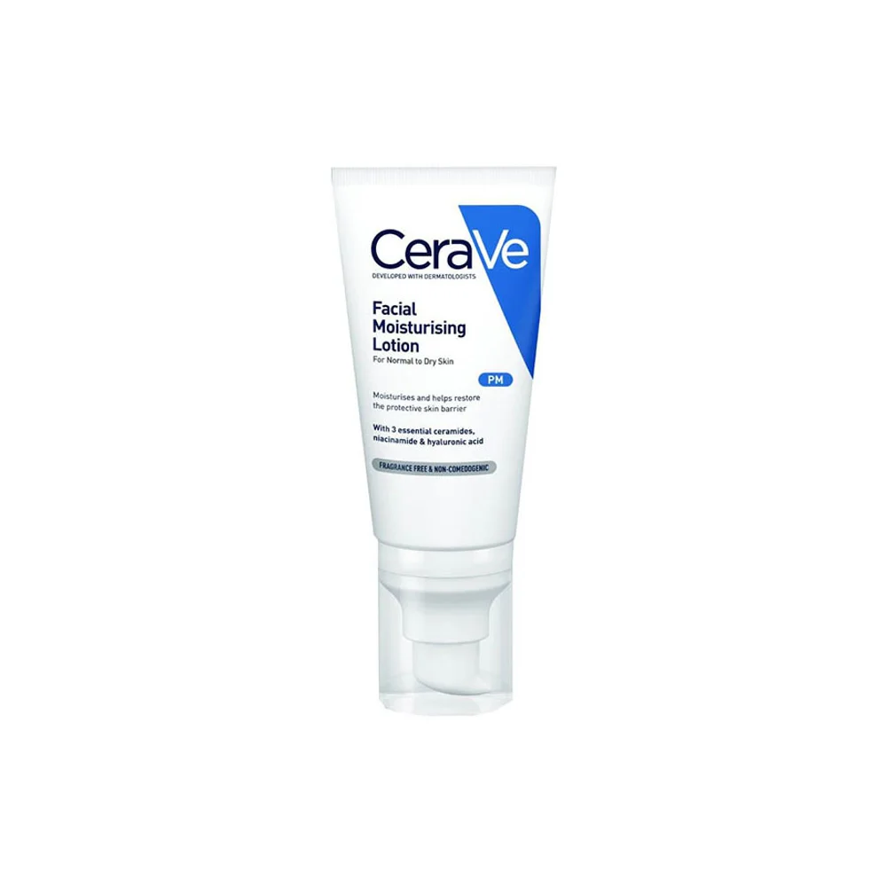 CeraVe Facial Moisturising Lotion Ενυδατική Κρέμα Προσώπου Για Κανονικό Έως Ξηρό Δέρμα 52ml