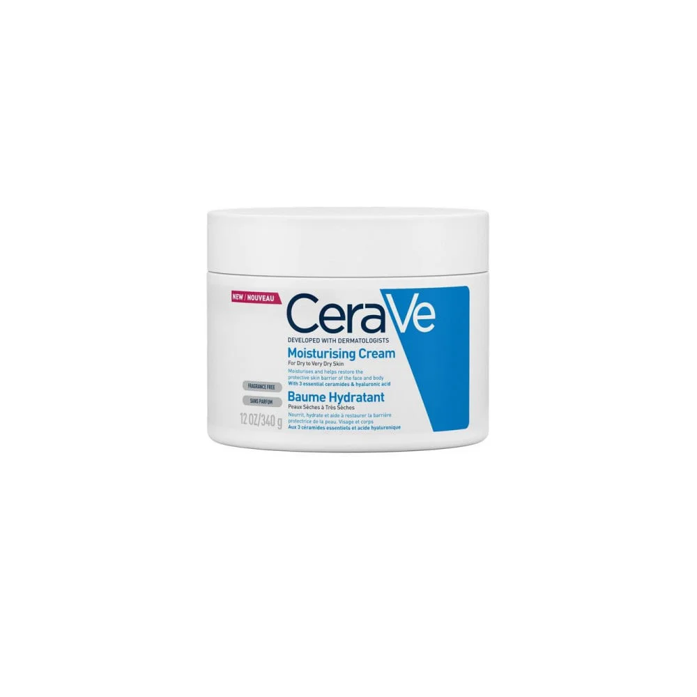 CeraVe Moisturizing Cream Ενυδατική Κρέμα Για Ξηρό Έως Πολύ Ξηρό Δέρμα 340gr