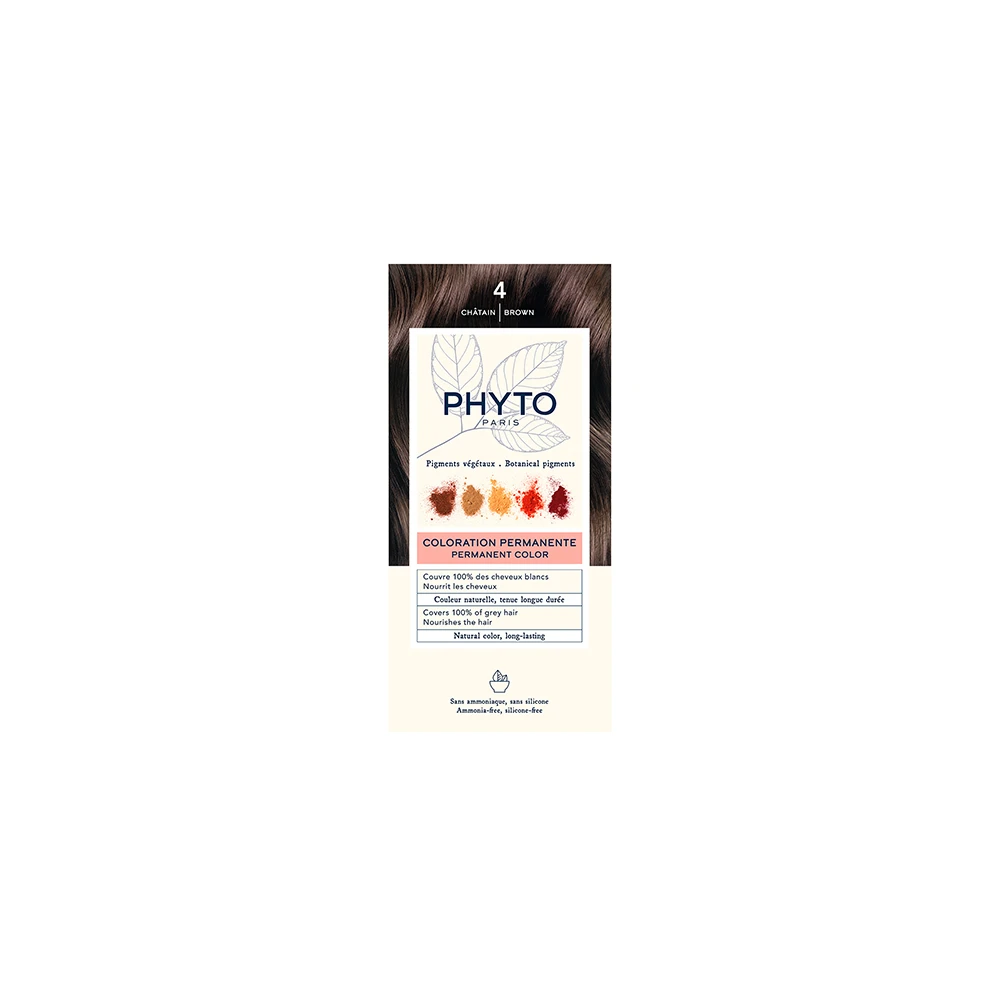 Phyto Phytocolor Νο 4 Brown 1 piece