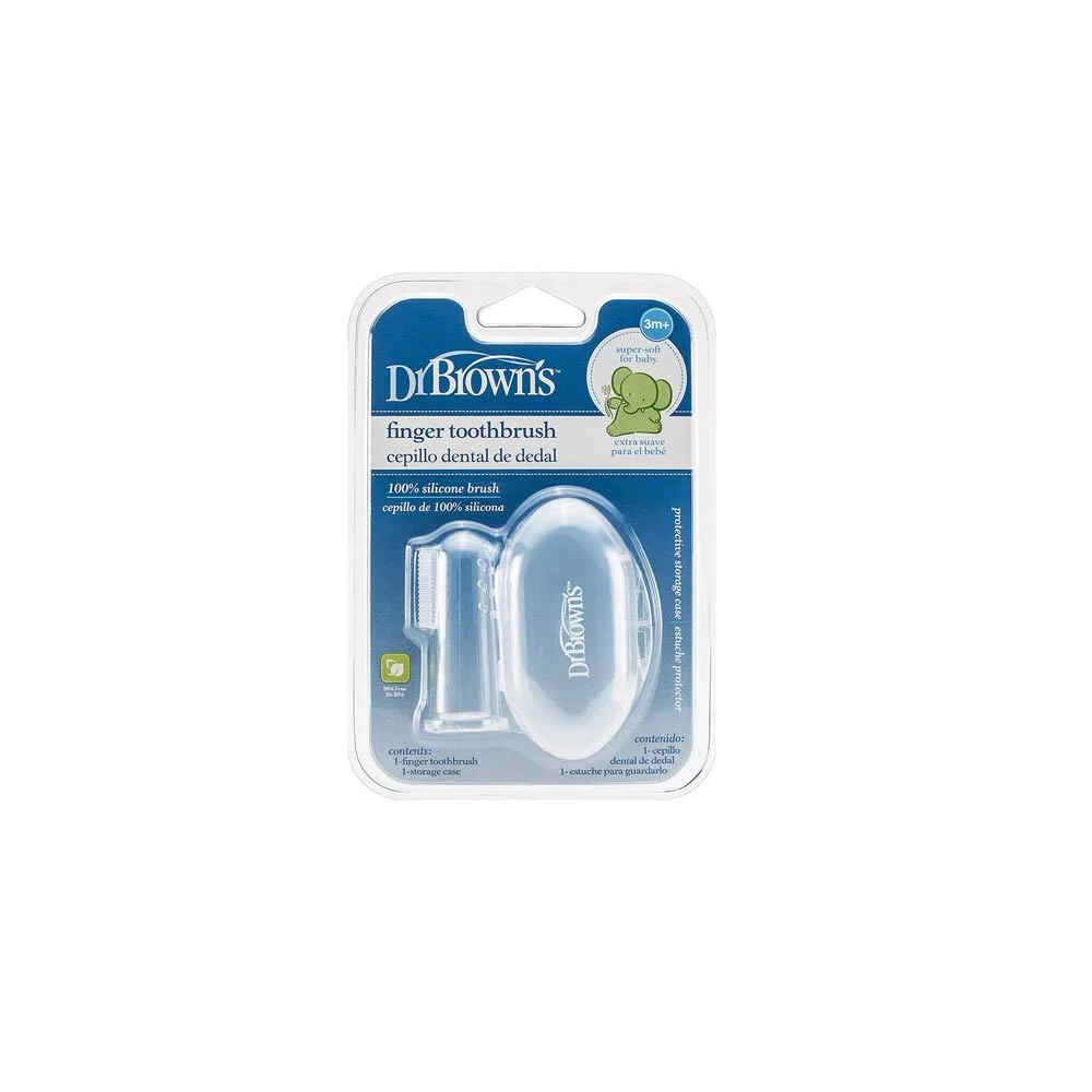 Dr.Brown's HG 010 Finger Toothbrush 1 picie