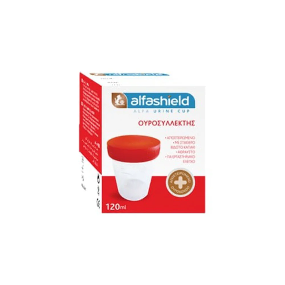 Alfashield AlfaUrin Cup Urine Collector 120ml