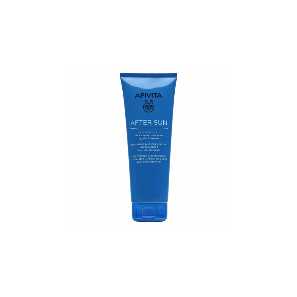 Apivita After Sun Cool & Sooth Face & Body Gel Cream 200ml