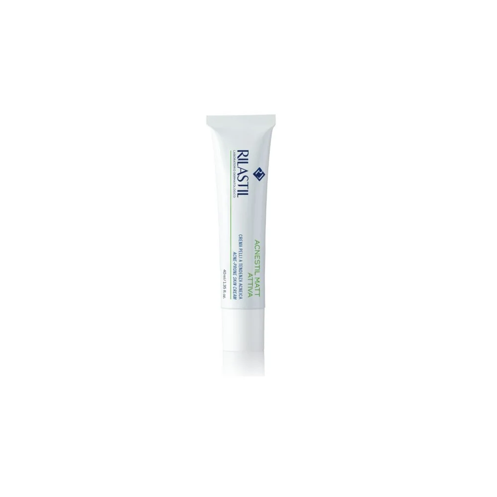 Rilastil Acnestil Mat Cream Cream With Biotechnological Fermentation Derivative Pseudoalteromonas 40ml
