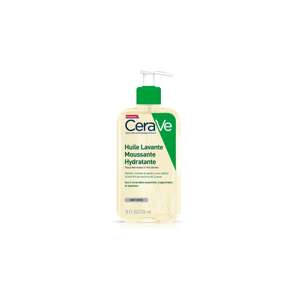 Cerave Hydrating Foaming Cleansing Oil Λάδι Kαθαρισμού Για Κανονικό Έως Πολύ Ξηρό Δέρμα 473ml