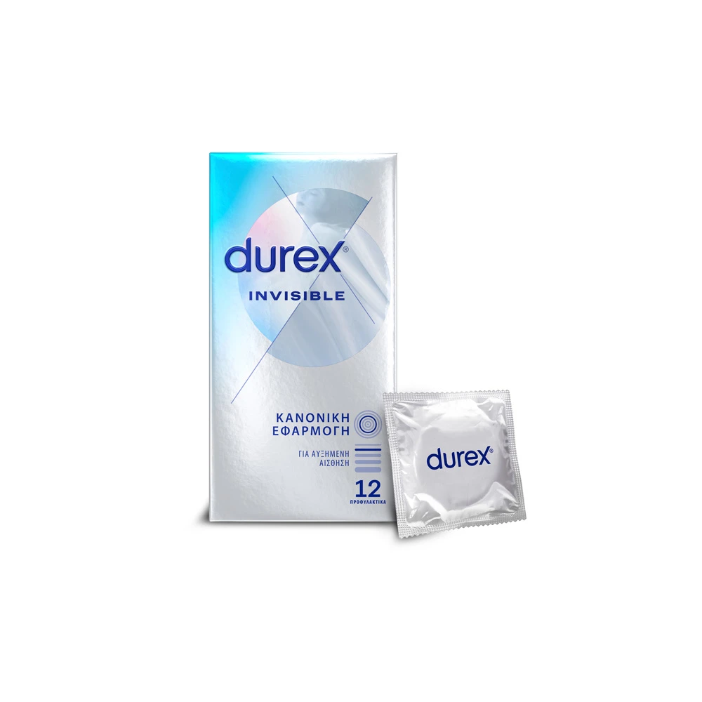 Durex Invisible Extra Sensitive Condoms 12 pieces