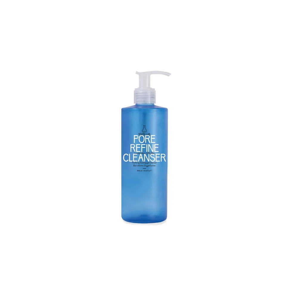 YOUTH LAB. Pore Refine Cleanser Oily Skin Τζελ Καθαρισμού Ντεμακιγιάζ Προσώπου Ματιών Για Μικτό Λιπαρό Δέρμα 300ml