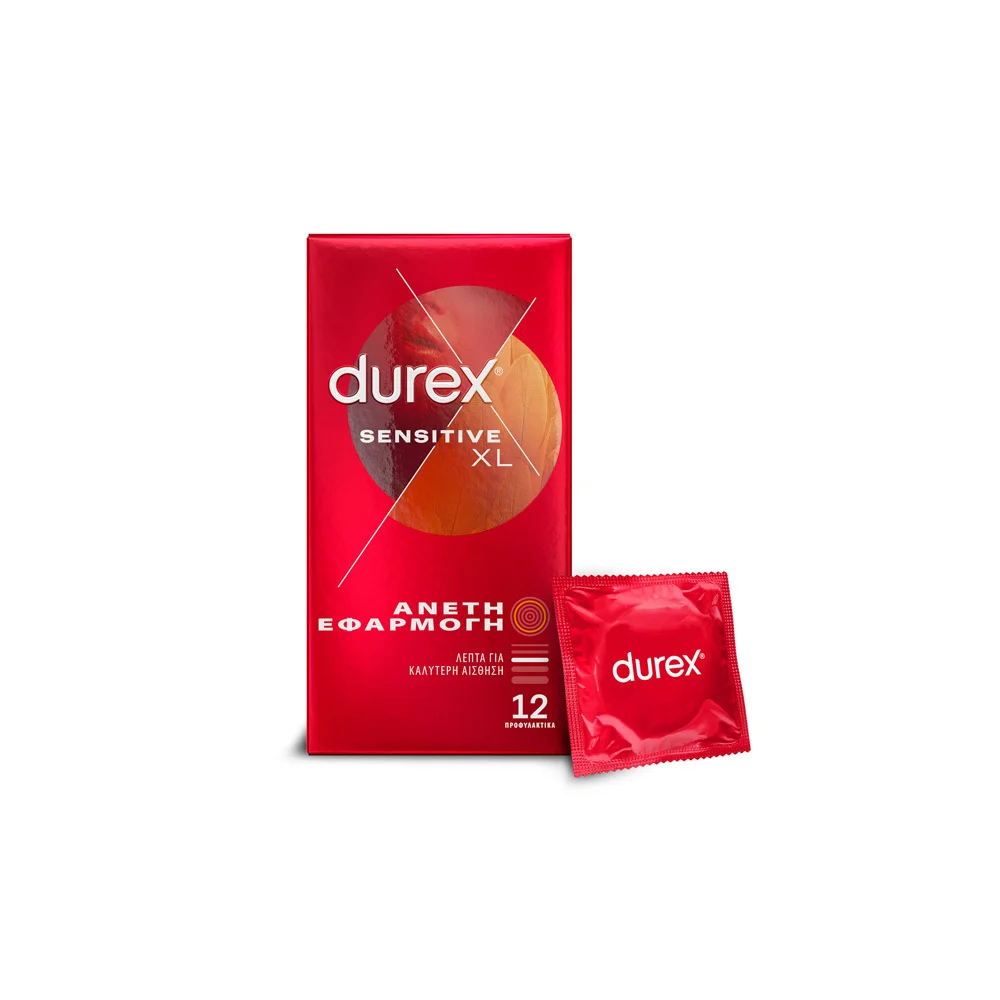 Durex Sensitive XL Comfort Condoms 12 pieces