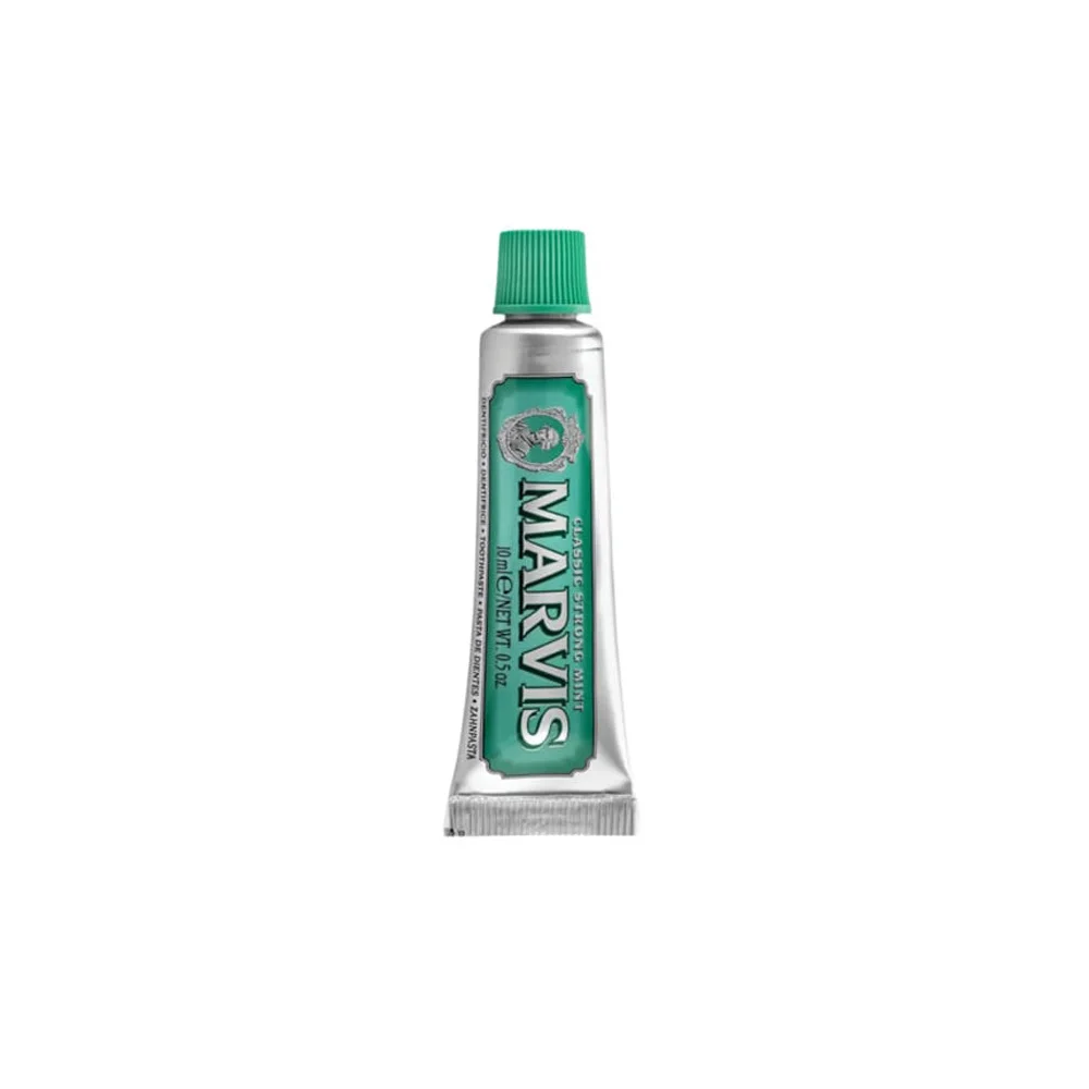 Marvis Classic Strong Mint Mini Toothpaste Οδοντόκρεμα Mε Γεύση Μέντας 10ml