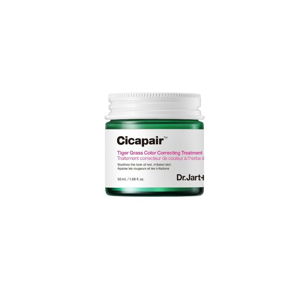 Dr.Jart+ Cicapair Tiger Grass Color Correcting Treatment Κρέμα Προσώπου Ημέρας Για Ευαίσθητες Επιδερμίδες Κατά Της Ερυθρότητας 50ml