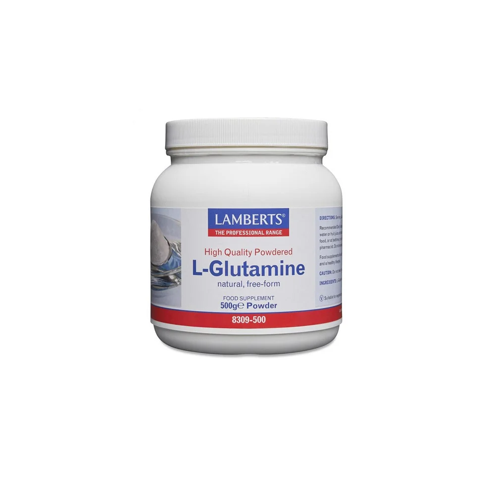 Lamberts L-Glutamine Powder In Powder A Unique Source of Energy 500gr
