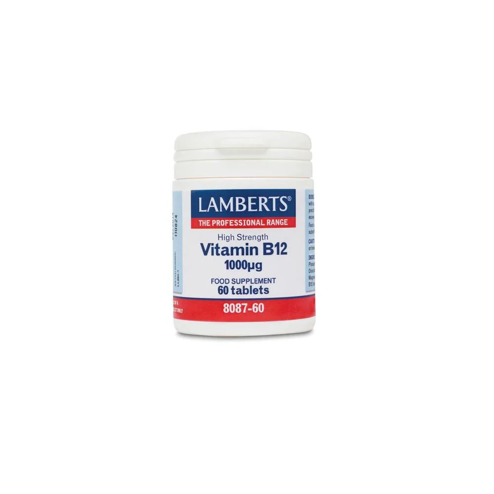 Lamberts Vitamin B12 1000μg (Cobalamin) Vitamin Β12 Supplement 60 tabs