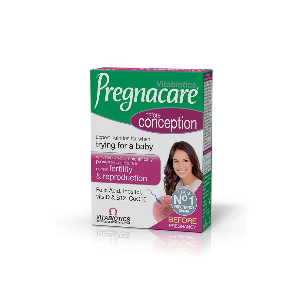 Vitabiotics Pregnacare Conception Dietary Supplement For Women Who Want Τo Conceive 30 Tabs