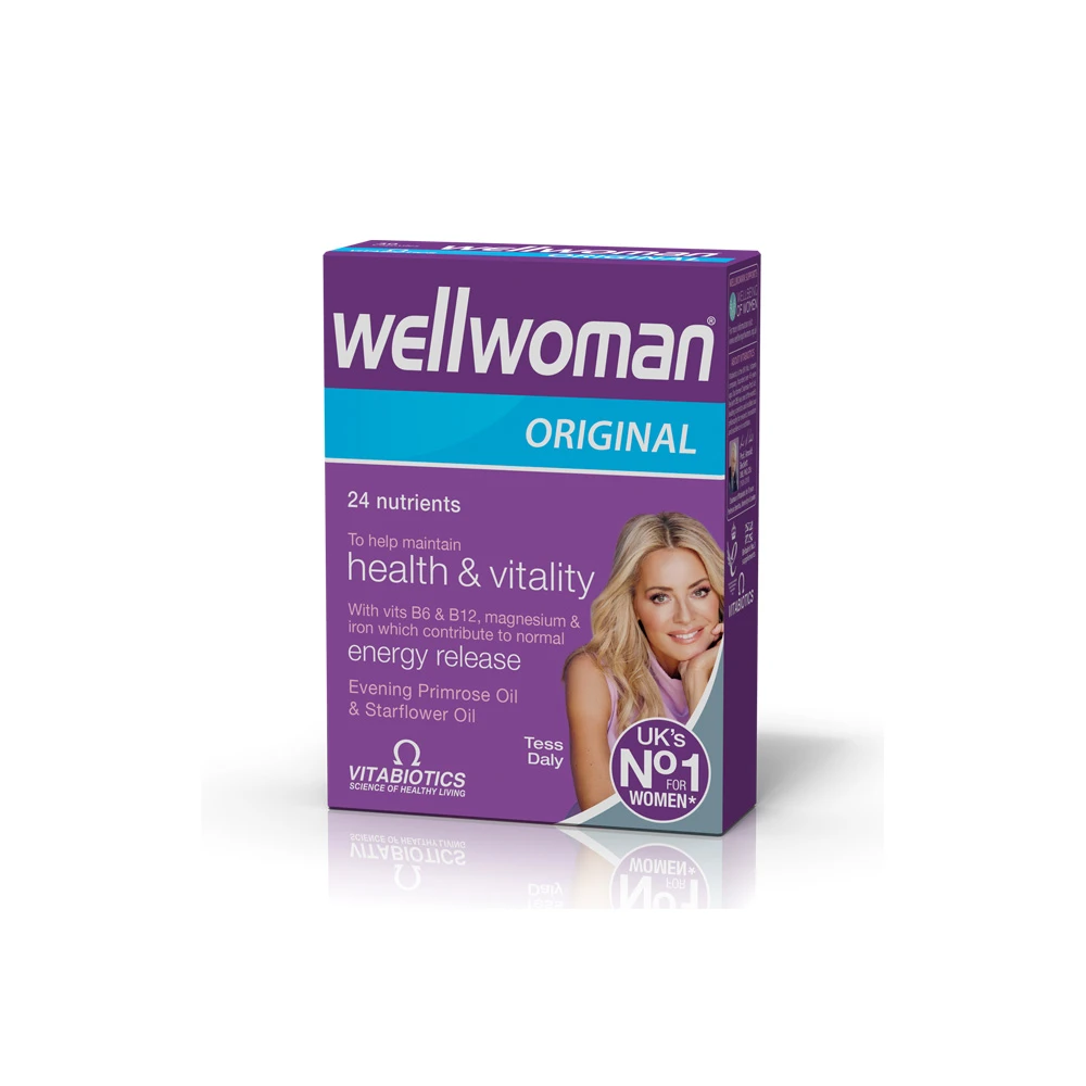 Vitabiotics Wellwoman Original Πολυβιταμίνη Για Τις Γυναίκες Στην Αναπαραγωγική Ηλικία 30 ταμπλέτες