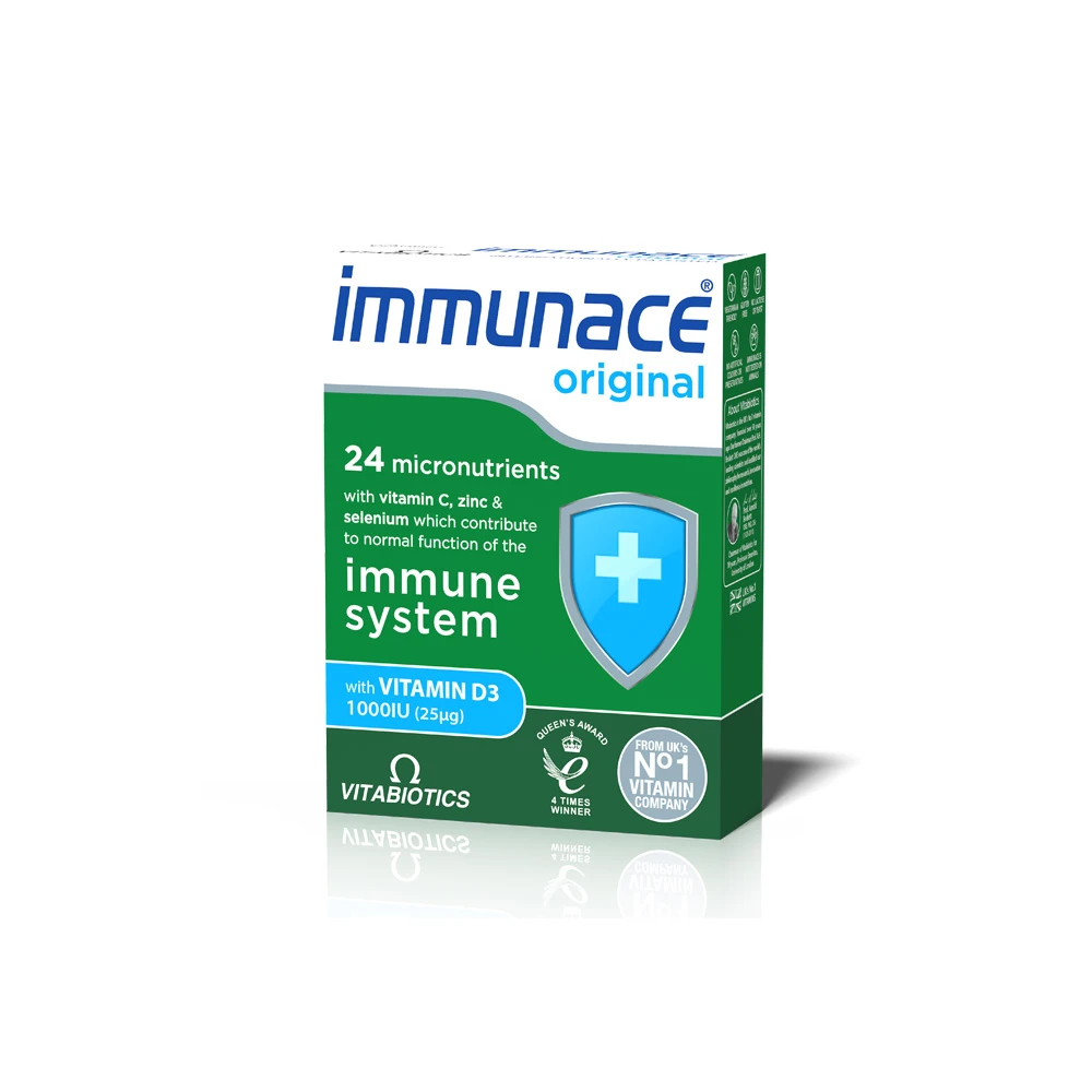 Vitabiotics Immunace Original Immune Boosting Supplement 30 tabs