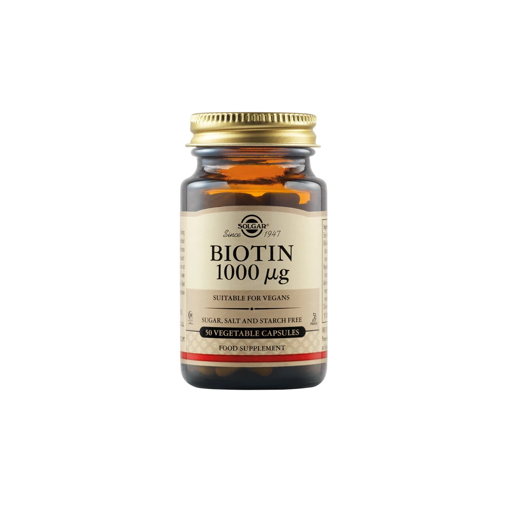 Solgar Biotin 1000μg 50 vegan caps
