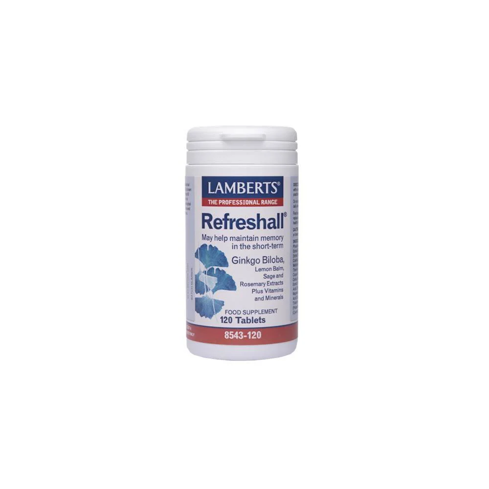 Lamberts Refreshall For Enhancing Memory 120 tabs