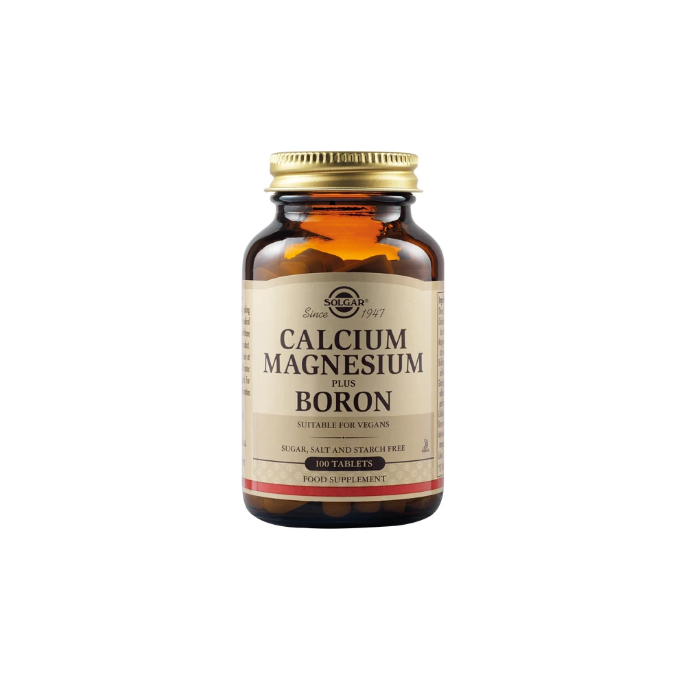 Solgar Calcium Magnesium Plus Boron 100 tablets