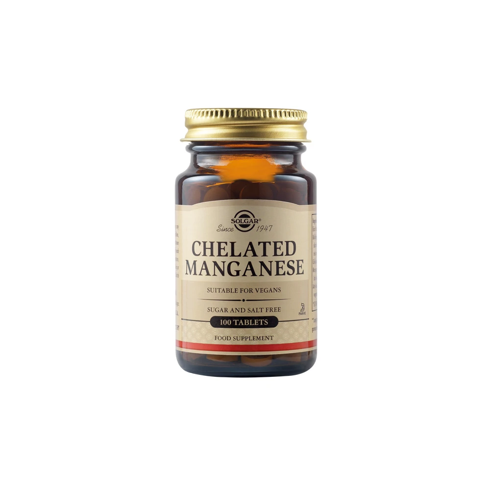 Solgar Chelated Manganese 100 tablets