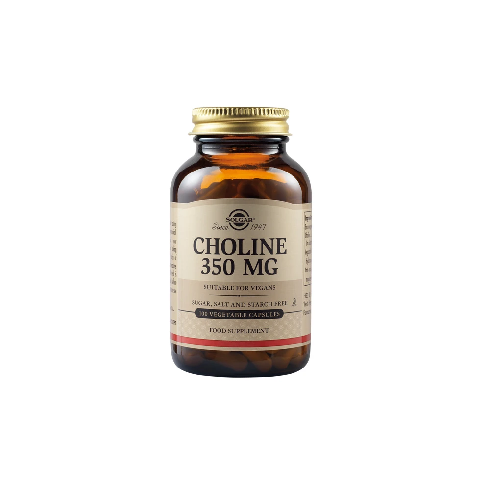 Solgar Choline 350mg 100 vegan caps