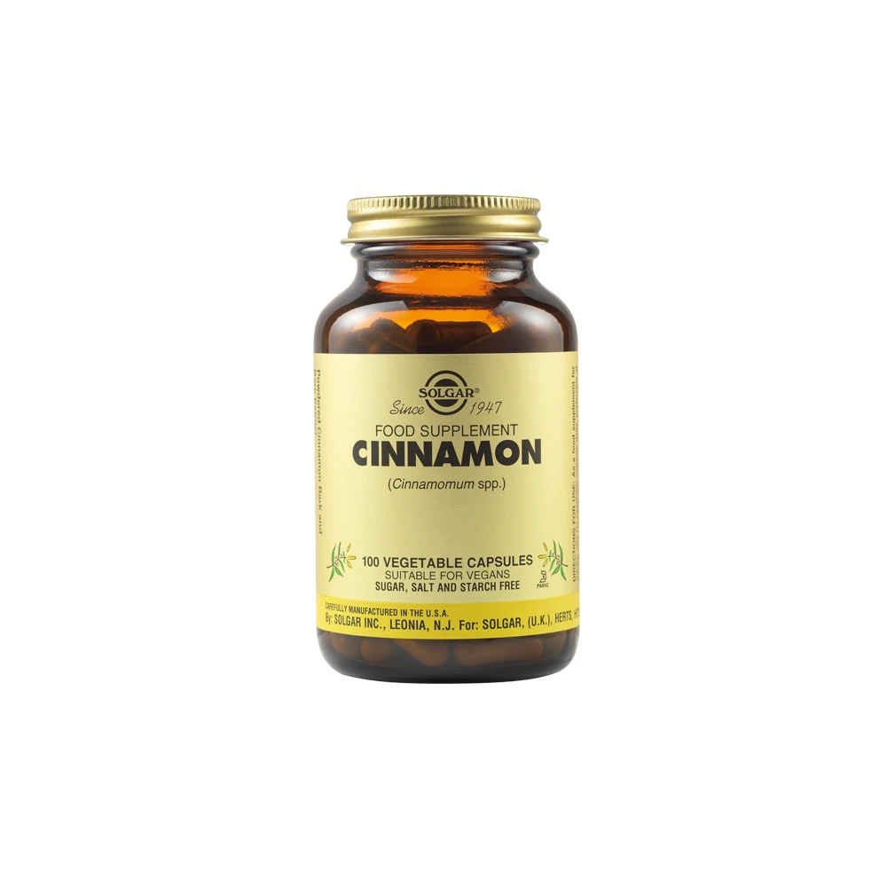 Solgar Cinnamon 100 vegan caps