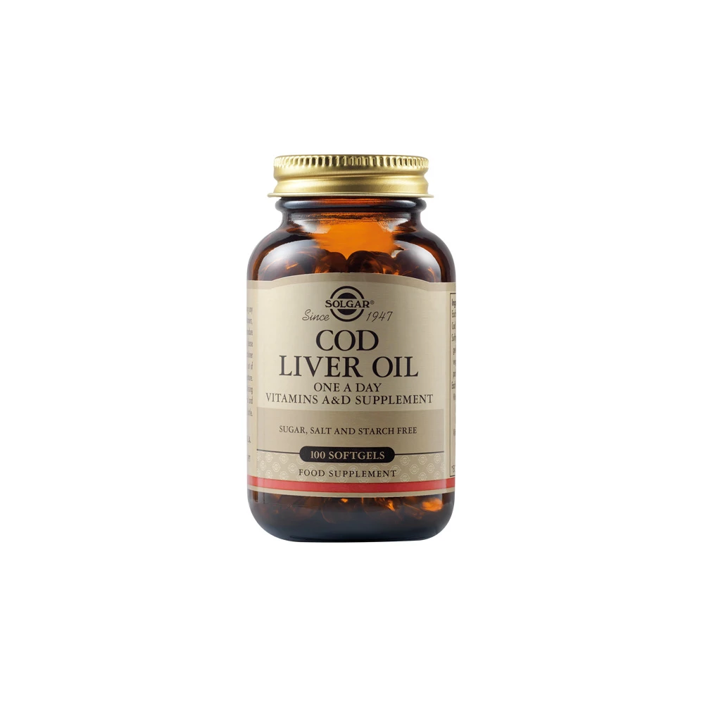 Solgar Cod Liver Oil 100 soft gels