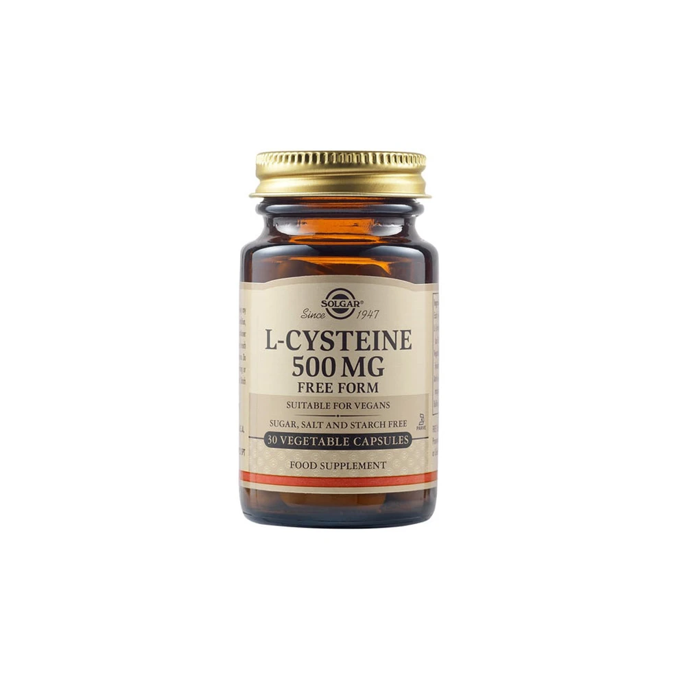 Solgar L-Cysteine 500mg 30 vegan caps