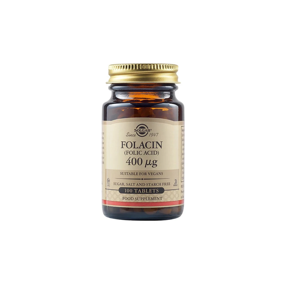 Solgar Folacin (Folic Acid) 400μg 100 tabs