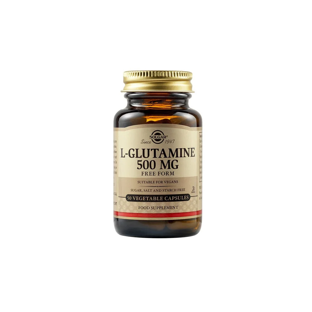 Solgar L-Glutamine 500mg 50 vegan caps