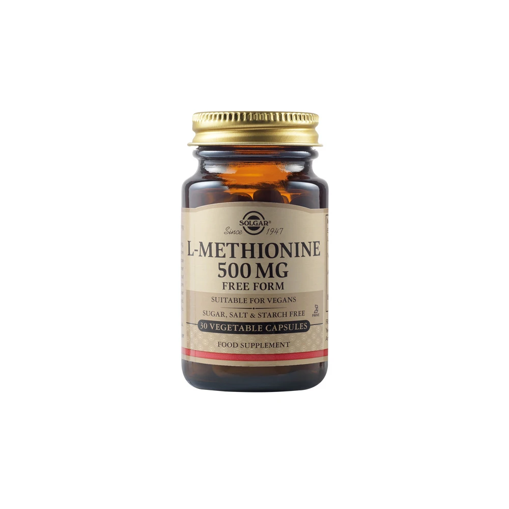 Solgar L-Methionine 500mg 30 vegan caps