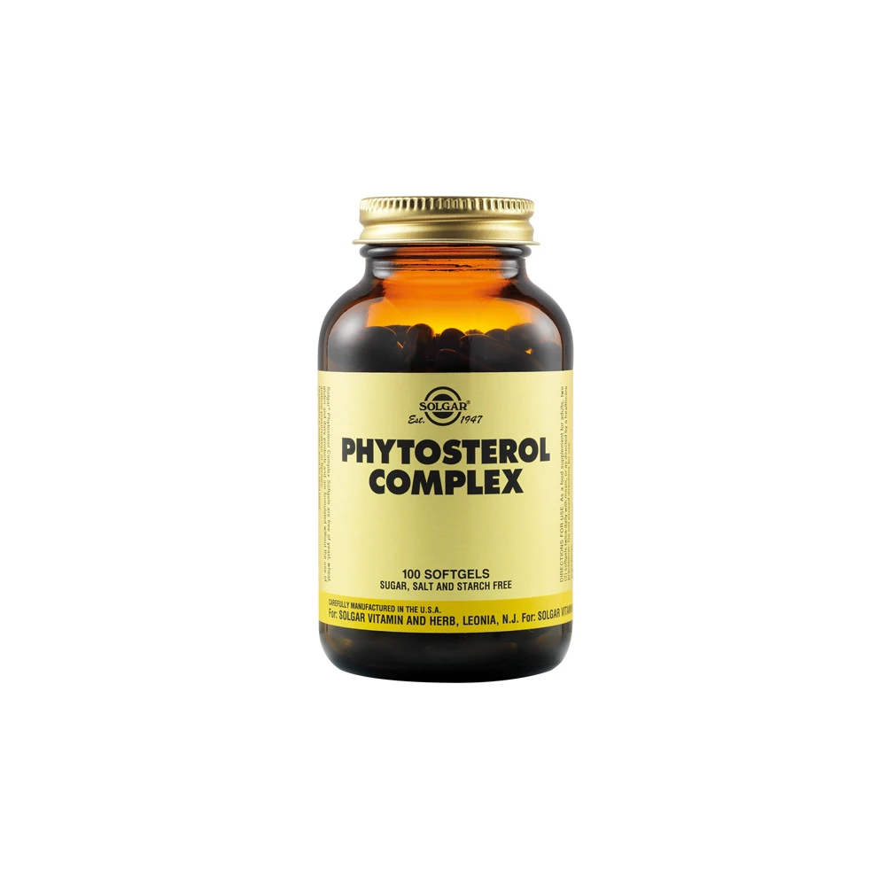 Solgar Phytosterol Complex 1000mg Nutritional Supplement For The Smooth Functioning Of The Cardiovascular System 100 Softgels