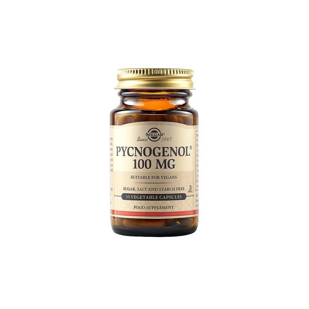 Solgar Pycnogenol 100mg 30 vegan caps