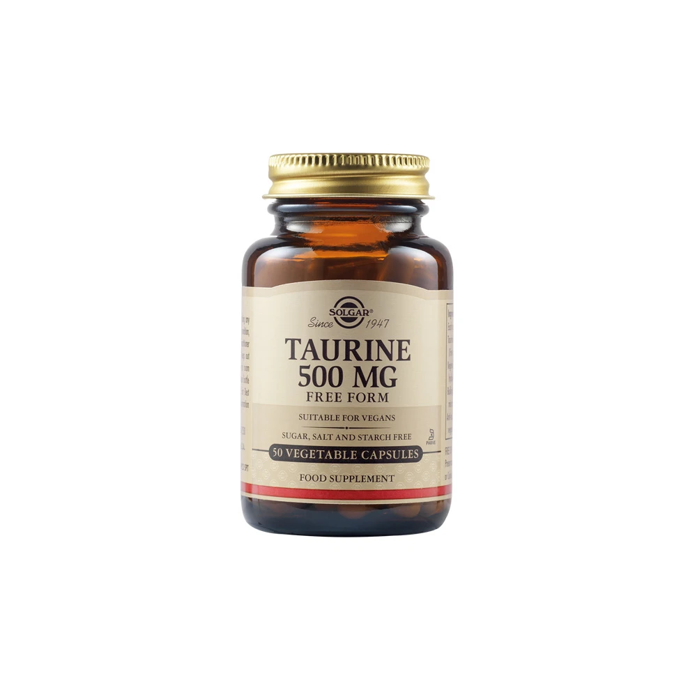 Solgar Taurine 500mg 50 vegan caps