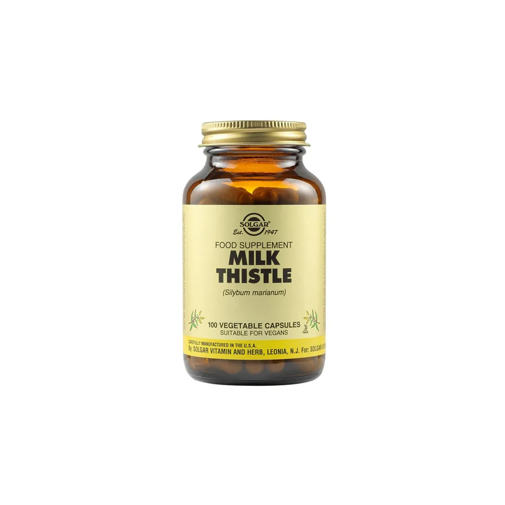 Solgar Milk Thistle 100 vegan caps
