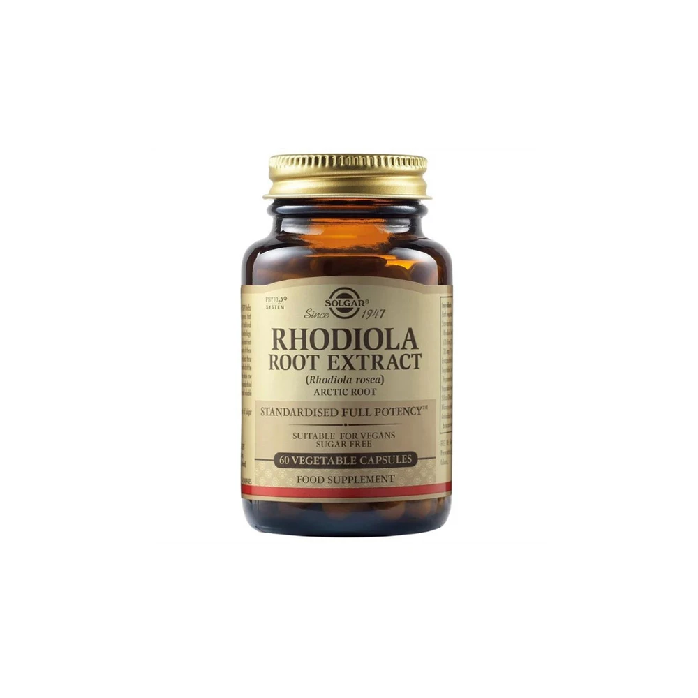 Solgar Rhodiola Root Extract 60 vegan caps