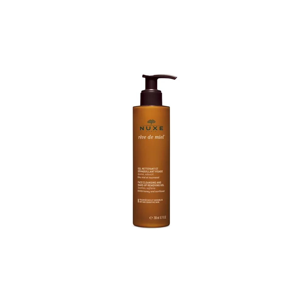 Nuxe Rêve De Miel Face Cleansing & Make Up Removing Gel 200ml