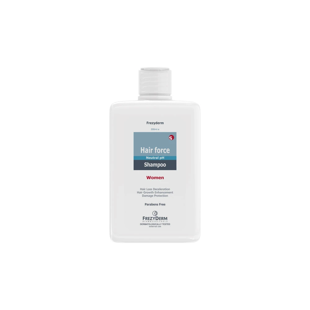 Frezyderm Hair Force Shampoo Women Γυναικείο Σαμπουάν Για Την Τριχόπτωση 200ml