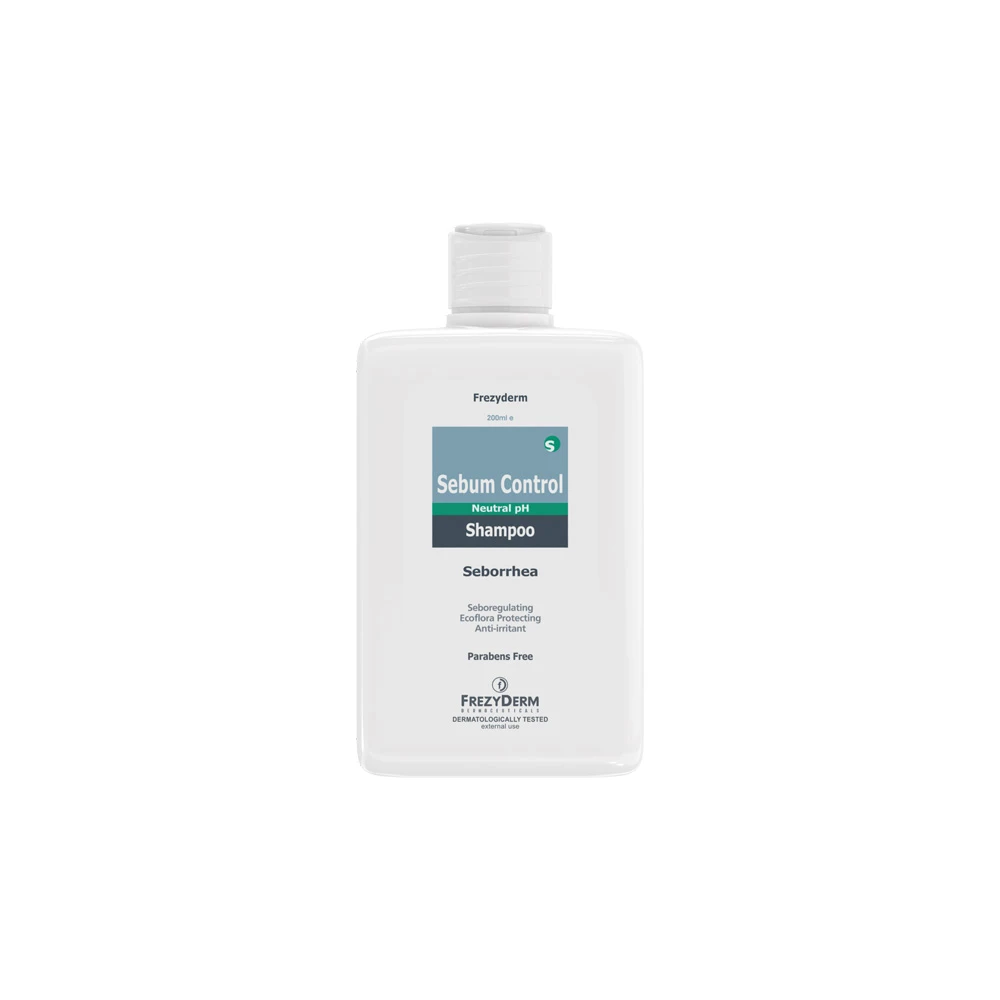 Frezyderm Sebum Control Shampoo Anti Seborrhoeic Dermatitis & Oiliness 200ml