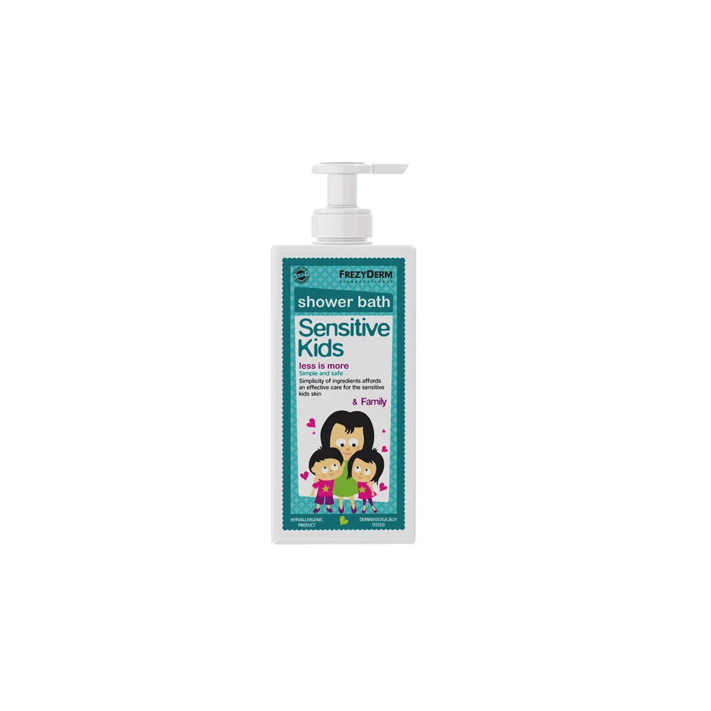 Frezyderm Sensitive Kids Shower Bath & Family Παιδικό Αφρόλουτρο Για Όλη Την Οικογένεια 200ml