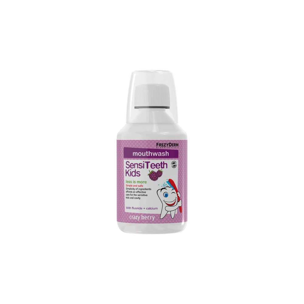 Frezyderm SensiTeeth Kids Mouthwash Στοματικό Διάλυμα Κατά Της Τερηδόνας Για Παιδιά Από 3 ετών 250ml