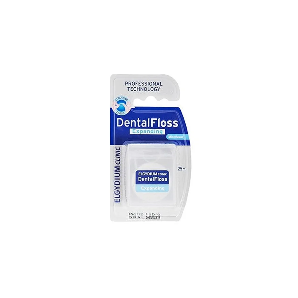 Elgydium Dental Floss Expanding Οδοντικό Νήμα 25m